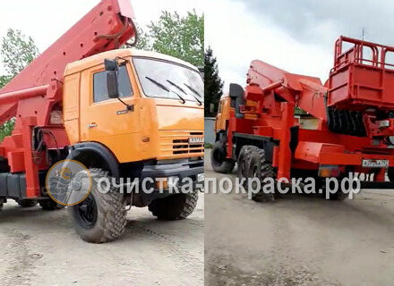 Пескоструйная очистка и покраска