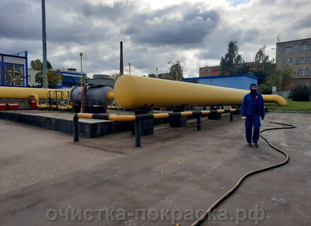 Пескоструй и покраска промышленных объектов с выездом